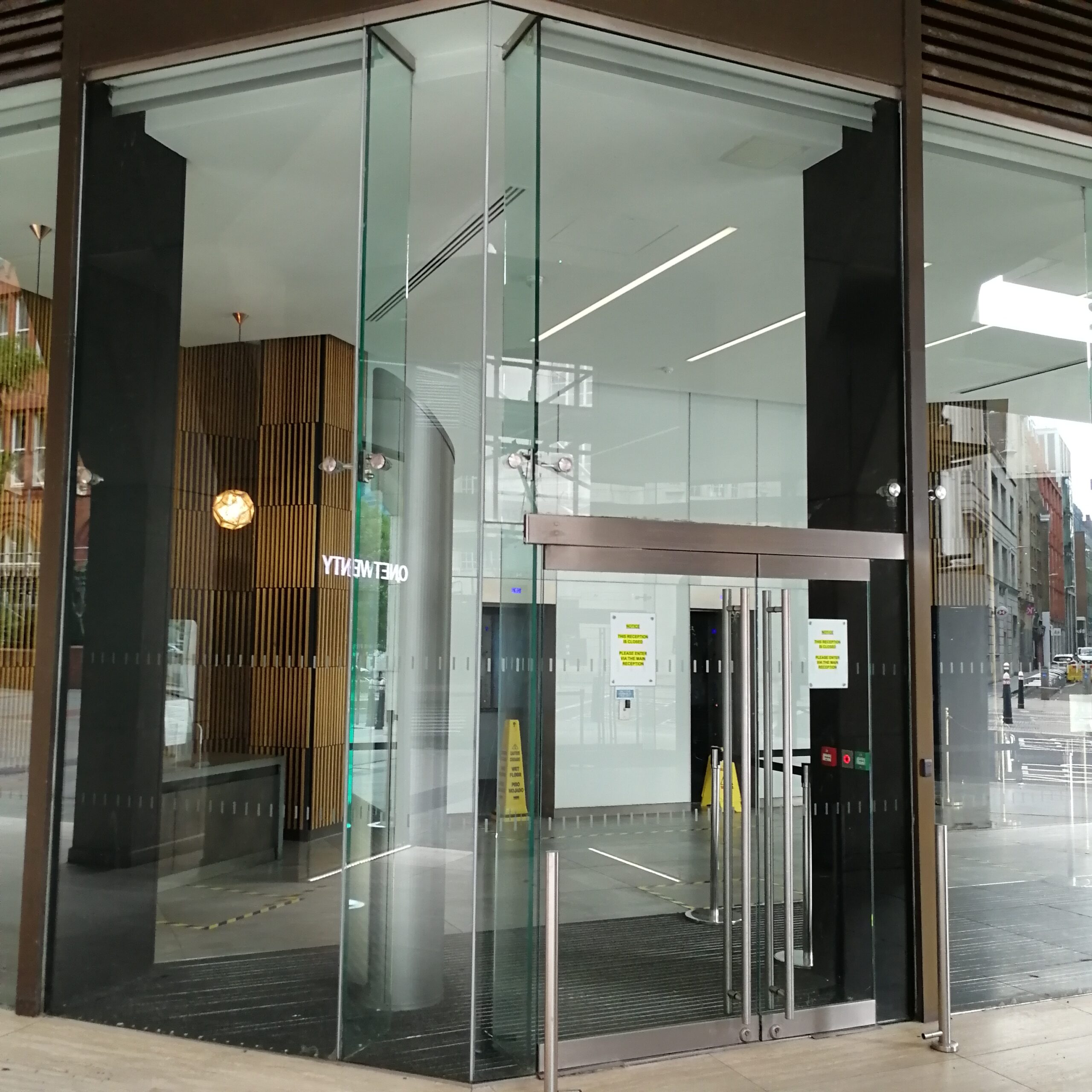 Toughened Frameless Shopfronts UK